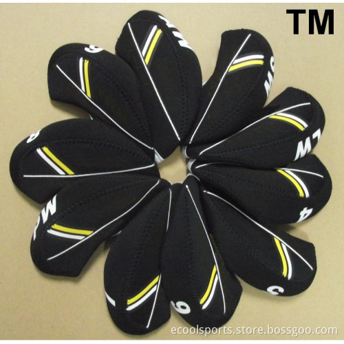 Customized Single Color Golf Iron Cover for Men
